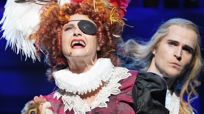 Daniela Dett as Nancy Nostradamus in "Something rotten" (Bild: reinhard winkler)