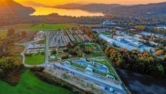 Der Ausbau des Lake Side Parks in Klagenfurt verzögerte sich wegen einer Fledermausart.