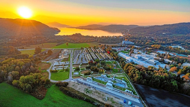 Klagenfurt Lakeside Park is idyllically situated near Lake Wörthersee and the Natura 2000 area. (Bild: Mag. Gert Steinthaler, all Rights reserved)