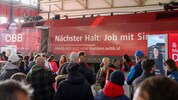 Beim Karrieretag gab es reges Interesse an den krisensicheren Jobs.