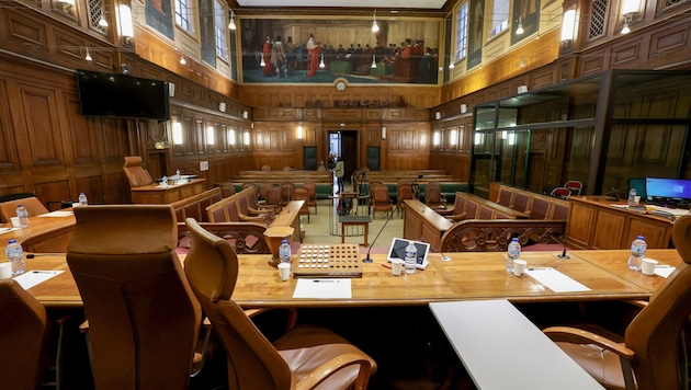 A courtroom in Montpellier (Bild: APA/AFP)