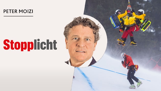 "Krone" head of sport Peter Moizi on the many crashes in the Ski World Cup (Bild: GEPA)