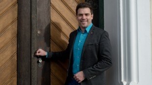 Lilienfelds ÖVP-Bürgermeister Manuel Aichberger stellte sich zum ersten Mal als Spitzenkandidat ...