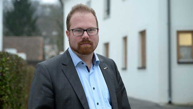 Herzogenburg's mayor Christoph Artner (SPÖ) lost the absolute majority he had regained in 2020. (Bild: Molnar Attila)