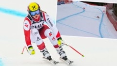 Nina Ortlieb stürzte in Garmisch schwer. (Bild: GEPA)