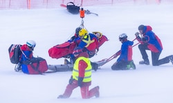 Tereza Nova musste mit dem Heli abtransportiert werden.