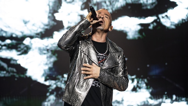 Eros Ramazzotti at an earlier performance - he didn't want to be photographed at the Vienna Business Ball. (Bild: Cherie Hansson / Arcadia Live)