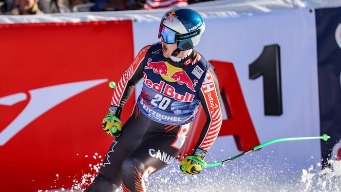 James Crawford raced to victory in Kitzbühel with number 20.