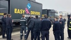 80 Kameraden wurden beim ersten Termin in Tulln gezielt für den Erwerb des Lkw-Führerscheins geschult. (Bild: Easy Drivers)