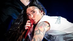 Sickly, but still fully committed to the cause: R&amp;B star Kehlani at the Vienna Gasometer. (Bild: Andreas Graf)