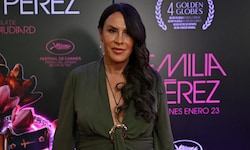 Die spanische Schauspielerin Karla Sofía Gascón