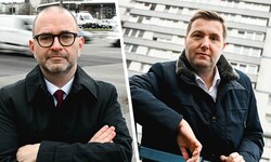 Dietmar Prammer (links) von der SPÖ und FPÖ-Kandidat Michael Raml rittern ums Bürgermeister-Amt.