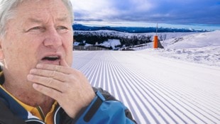 Lachtal-Chef Karl Fussi zeigt sich schwer betroffen. Binnen zwei Tagen sind zwei Skifahrer auf der gleichen Piste verunglückt. (Bild: Krone KREATIV/Lachtal GmbH, Sepp Pail)