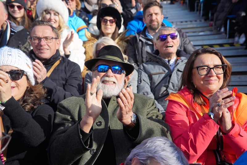 Für Arnold Schwarzenegger sind die Hahnenkamm-Rennen jedes Jahr ein Pflichttermin. (Bild: Pail Sepp/Sepp Pail)