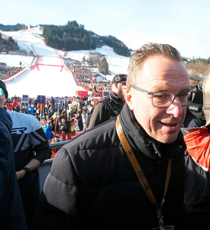 ÖFP-Teamchef Ralf Rangnick diesmal auf winterlichen Abwegen