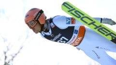 Stefan Kraft beim Skifliegen in Oberstdorf (Bild: dpa/Karl-Josef Hildenbrand)