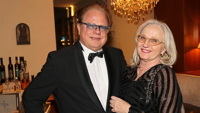Opus legend Ewald Pfleger and his wife Andrea