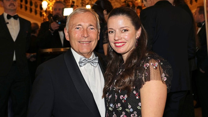 Energie Steiermark boss Christian Purrer with daughter Katrin