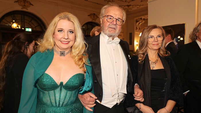 Opera singer Iva Schell and building contractor Hans-Werner Frömmel