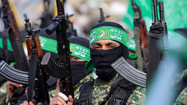 Hamas-Kämpfer im Gazastreifen