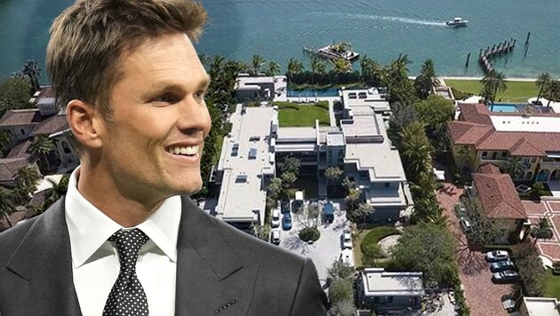 Tom Brady sells his luxury mansion. (Bild: Getty Images/Nic Antaya, Glomex)