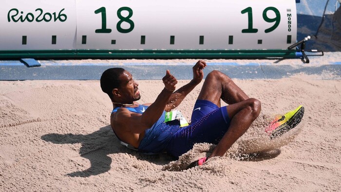 In Rio holte Taylor 2016 sein zweites Olympiagold im Dreisprung.