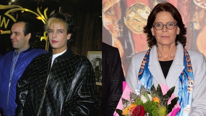 Stéphanie of Monaco (right)