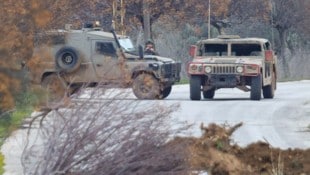 Israelische Streitkräfte im Libanon (Bild: AFP/Rabih Daher)