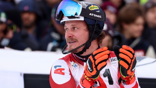 Manuel Feller wurde im Kitz-Slalom Neunter und war enttäuscht. (Bild: GEPA/GEPA pictures)