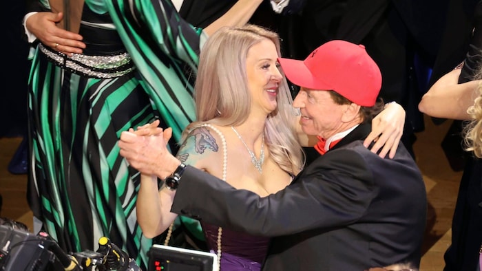 Simone Lugner und Heribert Kasper bei der Opernredoute 2025