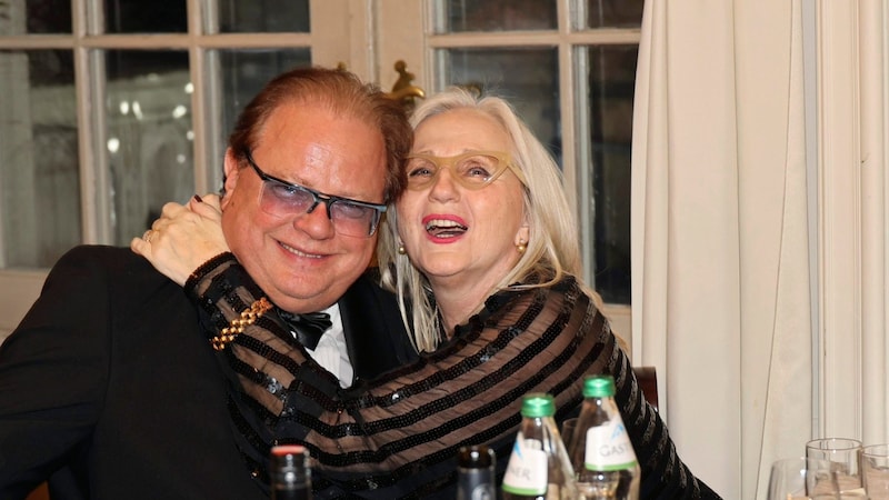 Ewald Pfleger (Opus) mit Frau Andrea (Bild: Jauschowetz Christian/Christian Jauschowetz)