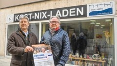 Richard Schweiger und Richard Schmied unterstützen bei verschiedenen Herausforderungen. (Bild: Evelyn Hronek/EVELYN HRONEK)