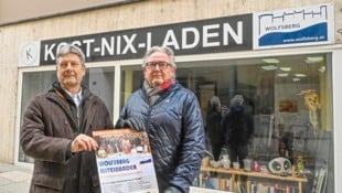 Richard Schweiger und Richard Schmied unterstützen bei verschiedenen Herausforderungen. (Bild: Evelyn Hronek/EVELYN HRONEK)