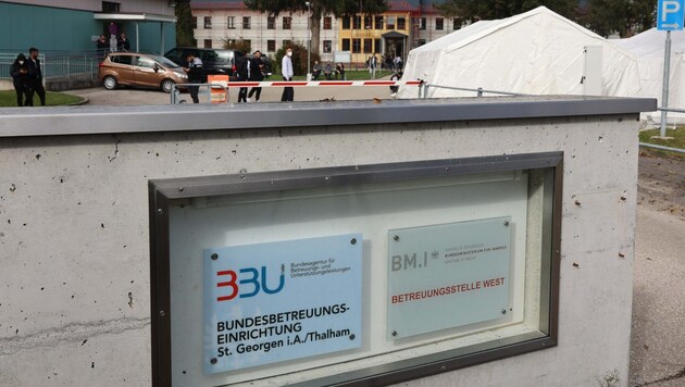 In St. Georgen/Thalham wohnen nach wie vor geflüchtete Menschen. (Bild: Scharinger Daniel/Pressefoto Scharinger © Daniel Scharinger)