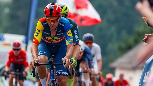 Patrick Konrad radelte bei der Tour Down Under auf den neunten Platz.