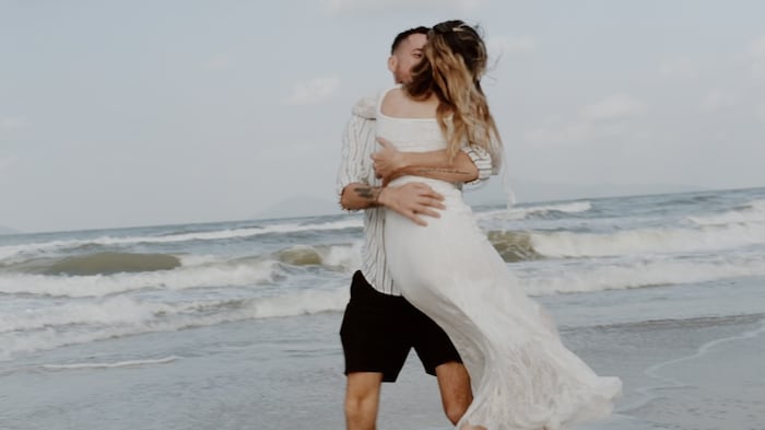 The couple posted touching pictures on social media shortly before his death.