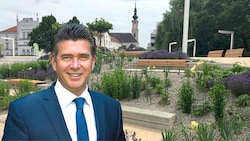 Kann gut lachen: Der Tullner ÖVP-Bürgermeister Peter Eisenschenk hat seine 23 Mandate im Jahr 2020 nicht nur verteidigt, sondern ein weiteres „erobert“. (Bild: Stadtgemeinde Tulln)