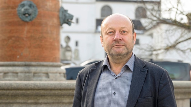 Bitterer Verlust für die ÖVP: In Scheibbs muss Bürgermeister Franz Aigner die Absolute abgeben. Die fünf Mandate teilen sich SPÖ, FPÖ und Liste Bürgerliste auf. (Bild: Molnar Attila/Attila Molnar)