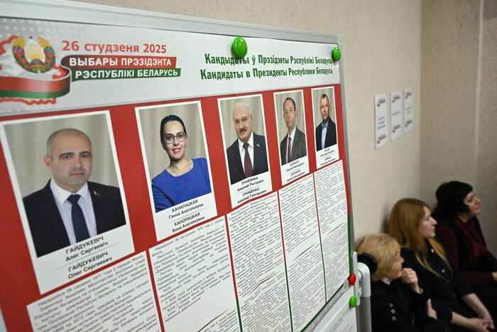 These were Lukashenko's opponents - all of whom are considered supporters of the autocrat.