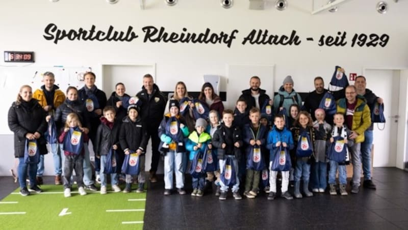 Der TSV Altenbach zu Besuch in Altach (Bild: TSV Altenbach)