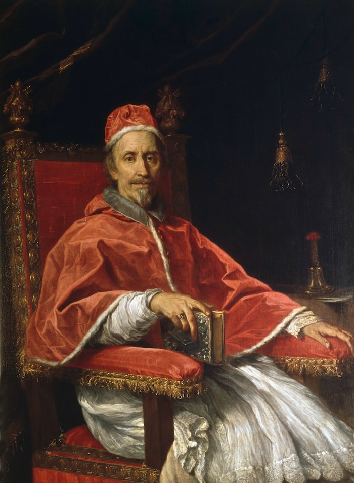 Papst Clemens IX. (1600-1669), einer der vielen päpstlichen Hausherren