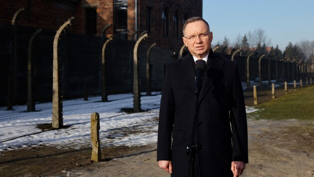 Poland's President Andrzej Duda (Bild: AFP)