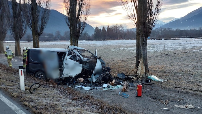 Im Bereich der Telfer Allee kam es zu dem schrecklichen Unfall.