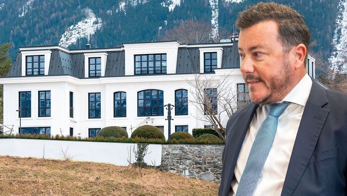 Benko's family is to move out of the villa in Innsbruck - and quickly, if the Saudis have their way. 