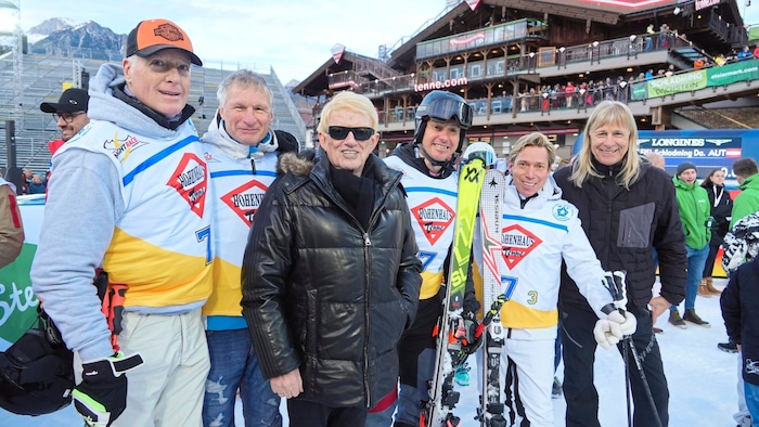 Auch Heino war mit von der Partie.