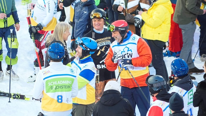 Thomas Muster und Co. hatten Spaß.