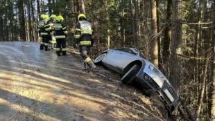 Der Lenker konnte unverletzt aussteigen. 