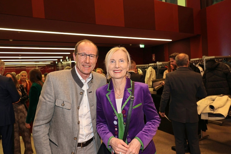 Roswitha und Alois Stadlober (Präsidentin des Österreichischen Skiverbands) (Bild: Jauschowetz Christian)