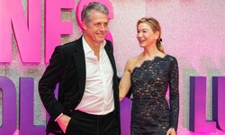 Hugh Grant und Renee Zellweger bei der „Bridget Jones: Mad About the Boy“-Premiere in Paris. 