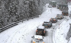 Der Fernpass musste am Vormittag gesperrt werden.